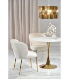 ROUND TABLE CASEMIRO, TOP - WHITE MARMUR, LEGS - GOLD order